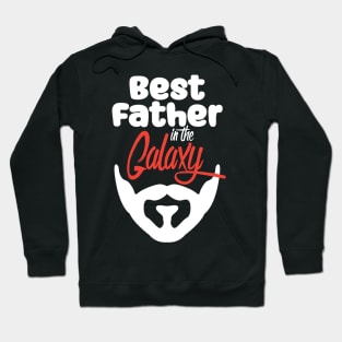 Best Father in the Galaxy-black Hoodie